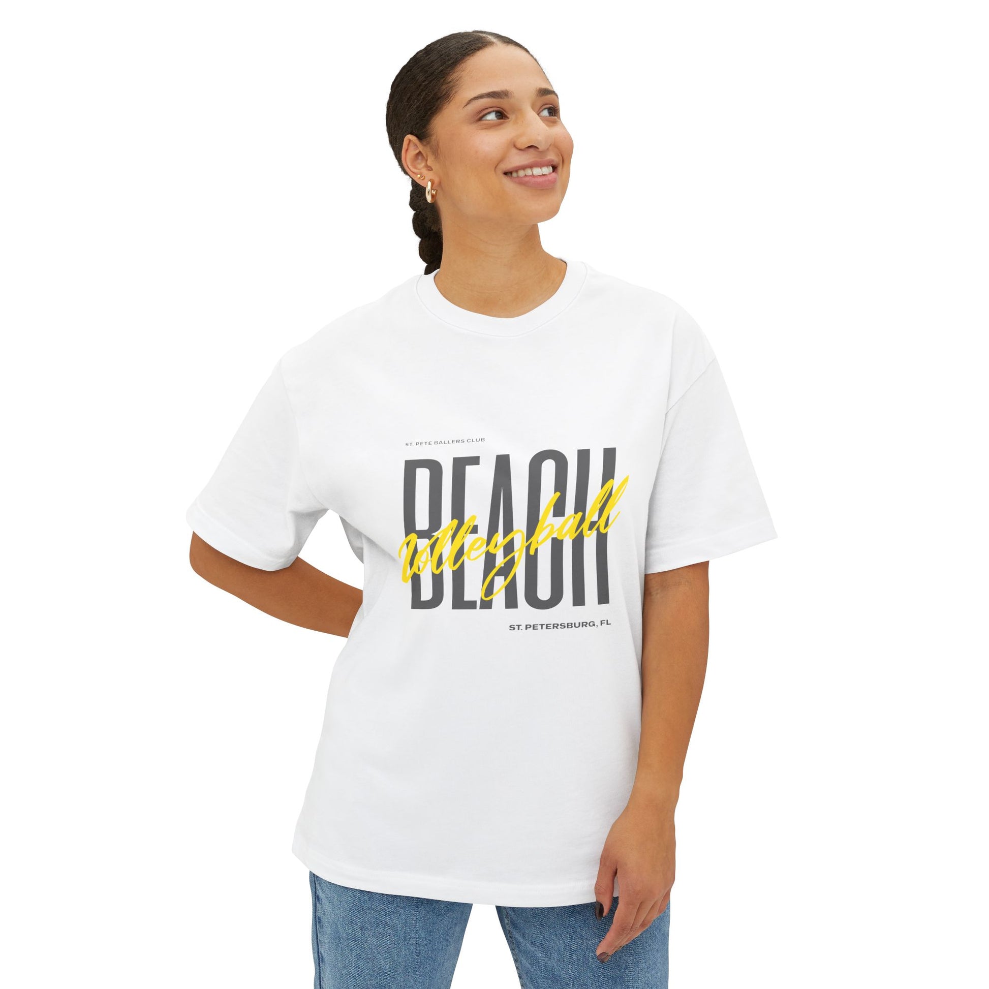 Beach Vibes Unisex Oversized Tee - Relaxed Summer Style, Perfect for Beach Days, Casual Outings, Gift for Beach Lovers, Vacation [...]