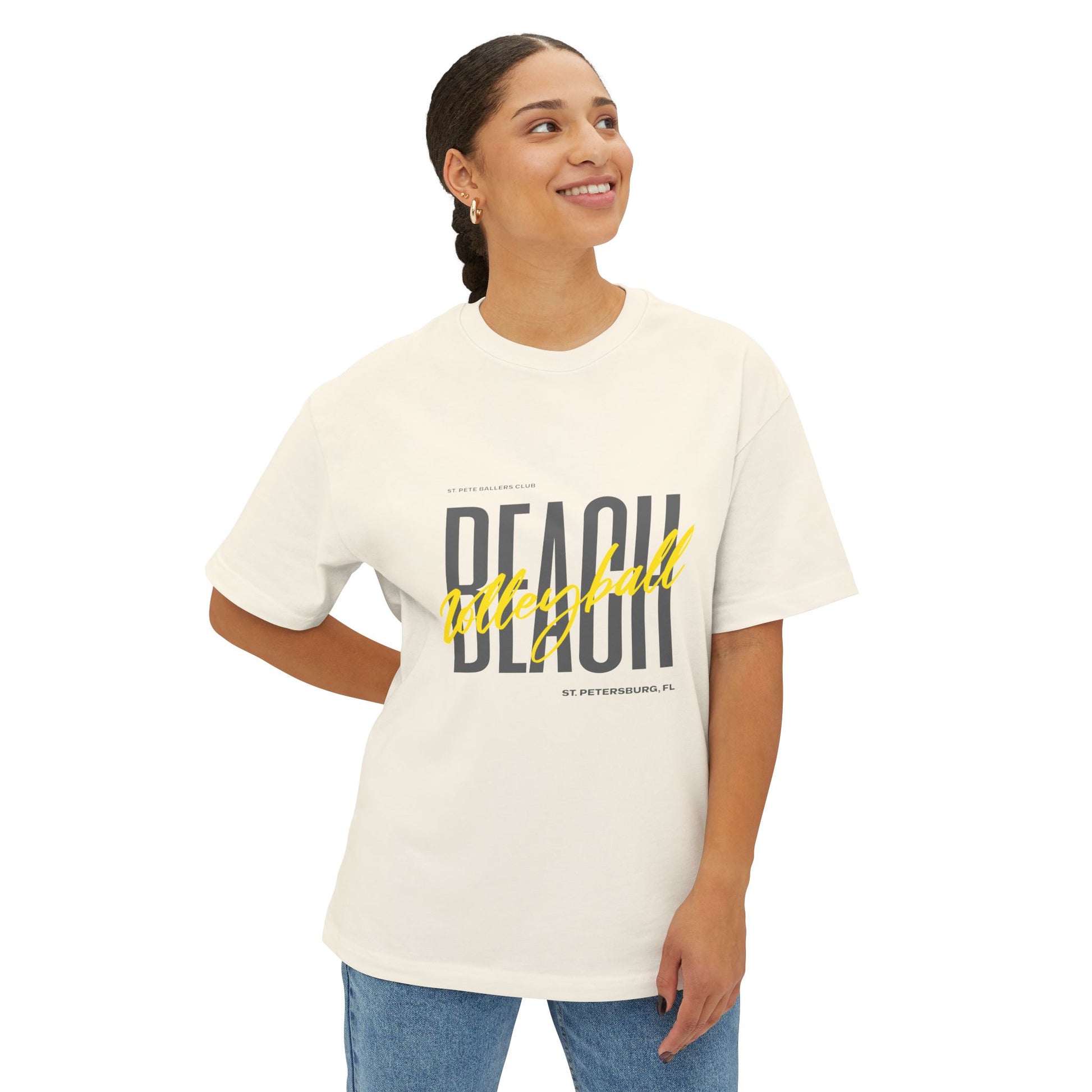Beach Vibes Unisex Oversized Tee - Relaxed Summer Style, Perfect for Beach Days, Casual Outings, Gift for Beach Lovers, Vacation [...]