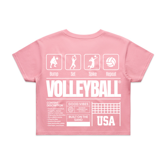 The SPBC "Built on the Sand" Crop Tee